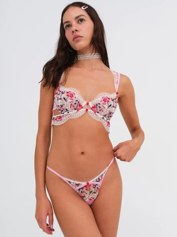 For Love and Lemons Lingerie Festival Rose Bra Ivory 8211 Women For Love and Lemons Lingerie Festival Rose Bra Ivory 8211 Women