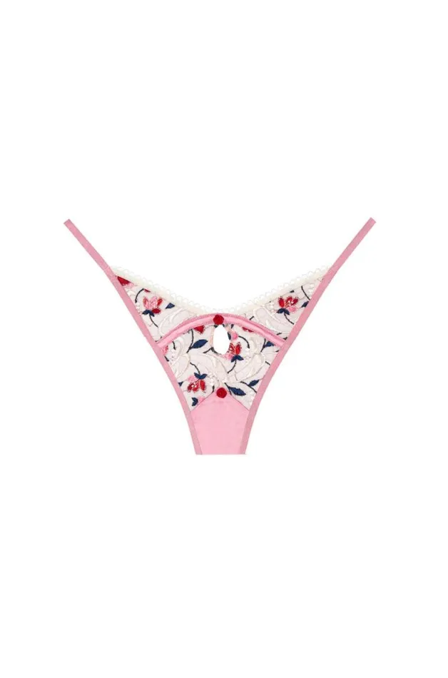 For Love and Lemons Lingerie Festival Rose Panty Ivory 8211 Women For Love and Lemons Lingerie Festival Rose Panty Ivory 8211 Women