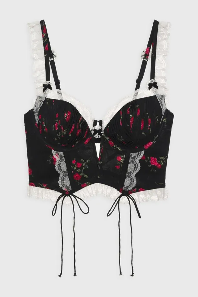 For Love and Lemons Lingerie June Bustier Black 8211 Women For Love and Lemons Lingerie June Bustier Black 8211 Women