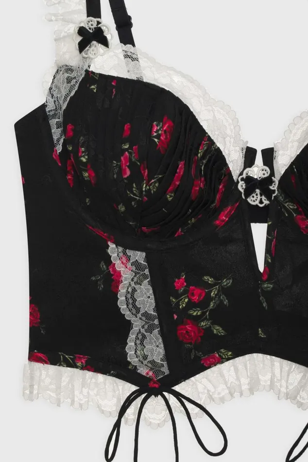 For Love and Lemons Lingerie June Bustier Black 8211 Women For Love and Lemons Lingerie June Bustier Black 8211 Women