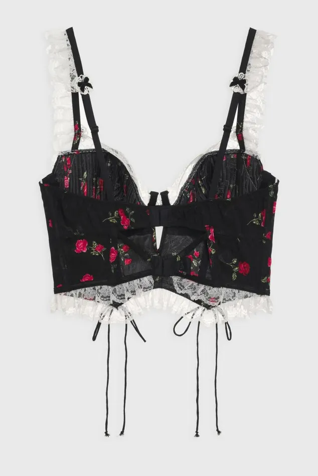 For Love and Lemons Lingerie June Bustier Black 8211 Women For Love and Lemons Lingerie June Bustier Black 8211 Women