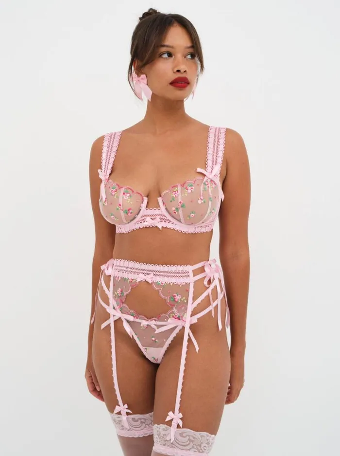 For Love and Lemons Lingerie Maisie Underwire Bra Pink 8211 Women For Love and Lemons Lingerie Maisie Underwire Bra Pink 8211 Women