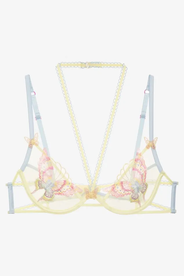 For Love and Lemons Lingerie Pastel Papillon Underwire Bra Yellow 8211 Women For Love and Lemons Lingerie Pastel Papillon Underwire Bra Yellow 8211 Women