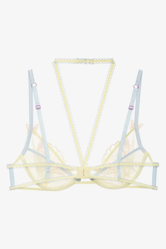 For Love and Lemons Lingerie Pastel Papillon Underwire Bra Yellow 8211 Women For Love and Lemons Lingerie Pastel Papillon Underwire Bra Yellow 8211 Women
