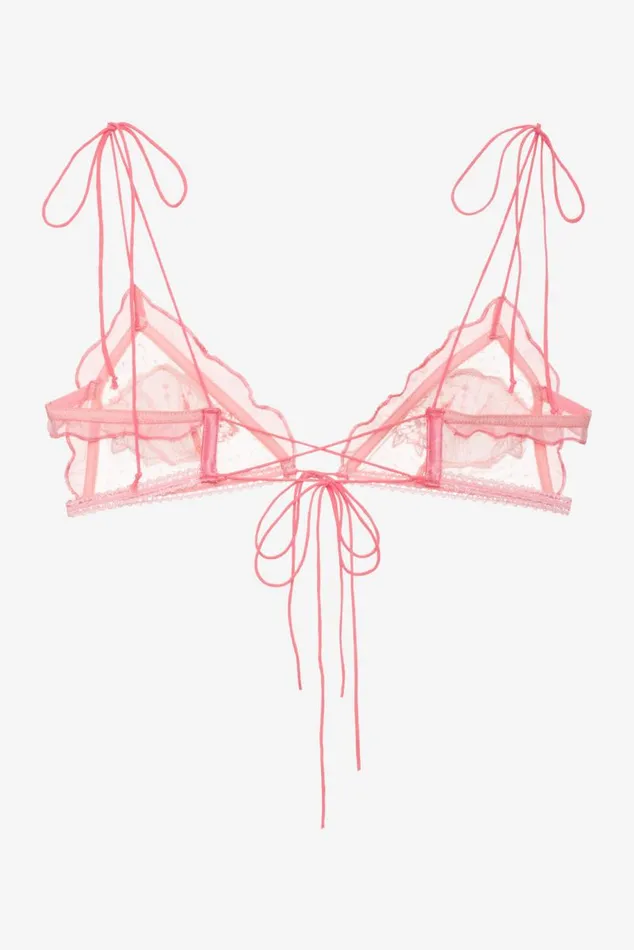 For Love and Lemons Lingerie Seashell Bralette Pink 8211 Women For Love and Lemons Lingerie Seashell Bralette Pink 8211 Women