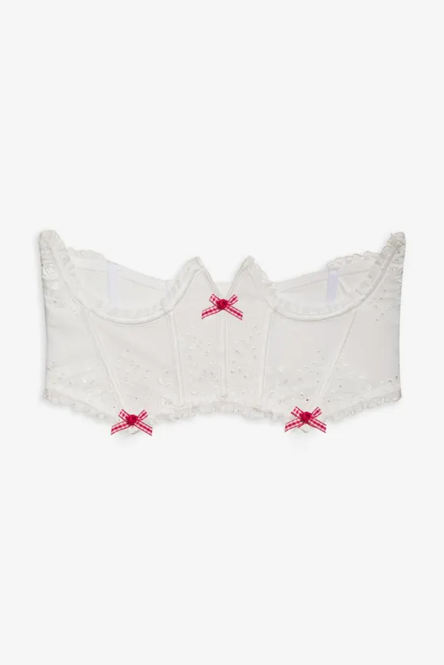 For Love and Lemons Lingerie Violetta Corset White 8211 Women For Love and Lemons Lingerie Violetta Corset White 8211 Women