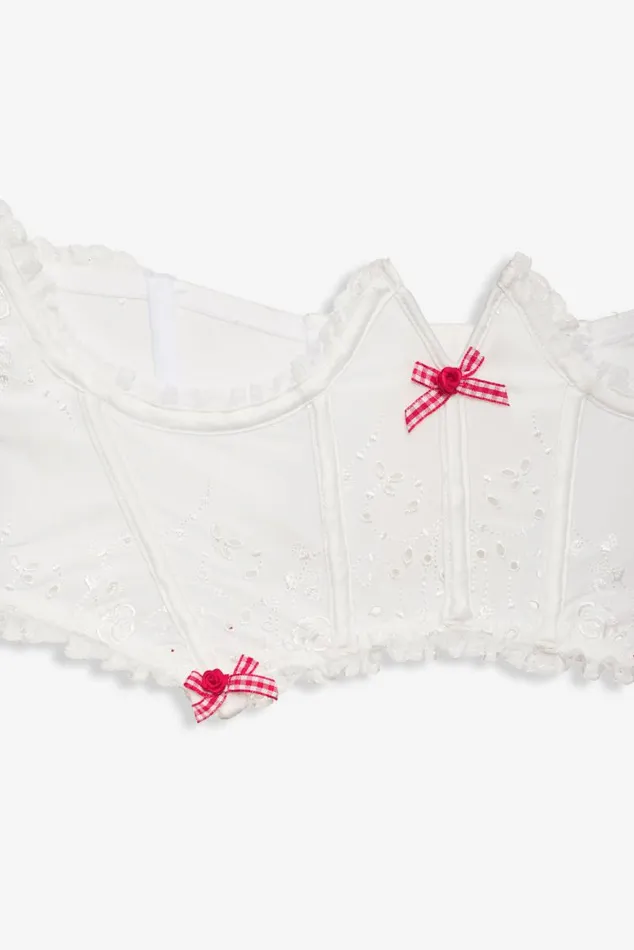 For Love and Lemons Lingerie Violetta Corset White 8211 Women For Love and Lemons Lingerie Violetta Corset White 8211 Women