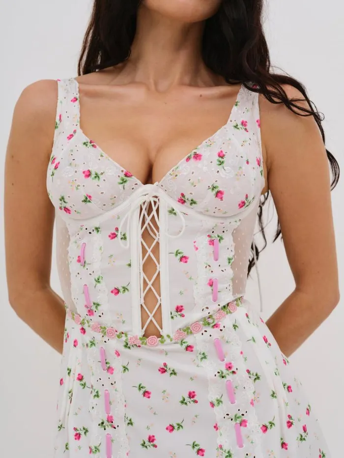 For Love and Lemons Lingerie Xander Slip Dress White 8211 Women For Love and Lemons Lingerie Xander Slip Dress White 8211 Women
