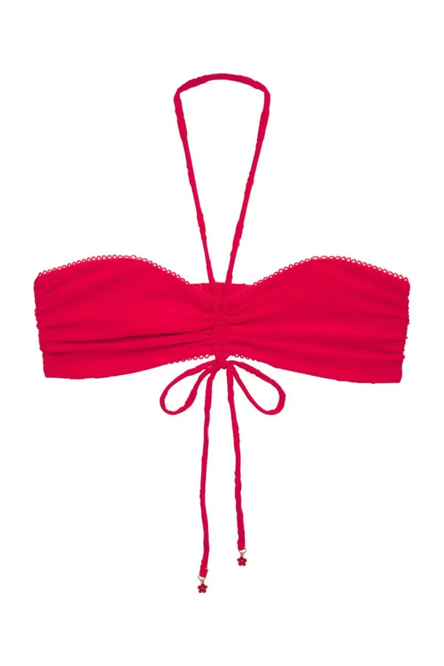 For Love and Lemons Swim Sabrina Bikini Top Red 8211 Women For Love and Lemons Swim Sabrina Bikini Top Red 8211 Women