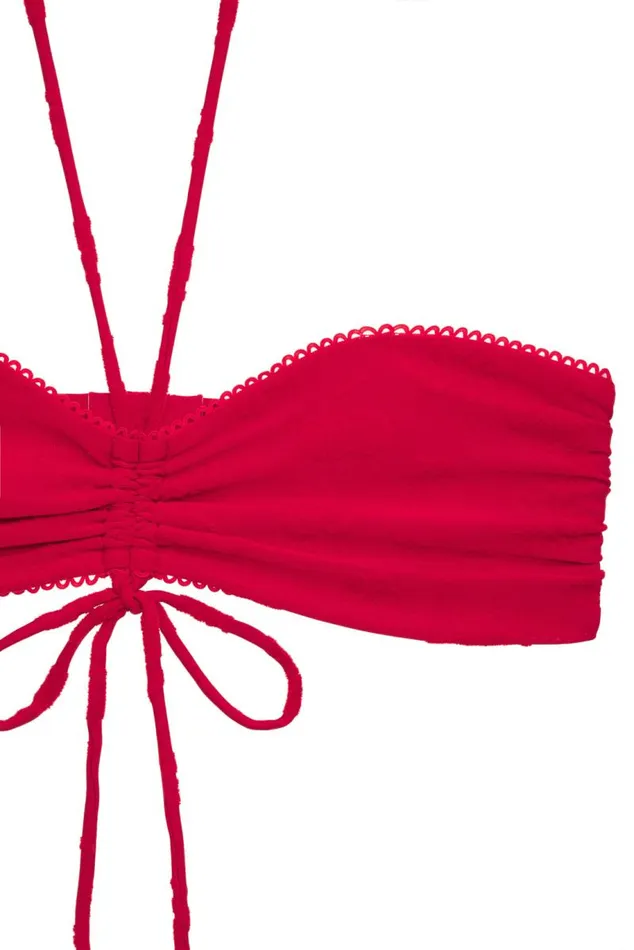 For Love and Lemons Swim Sabrina Bikini Top Red 8211 Women For Love and Lemons Swim Sabrina Bikini Top Red 8211 Women