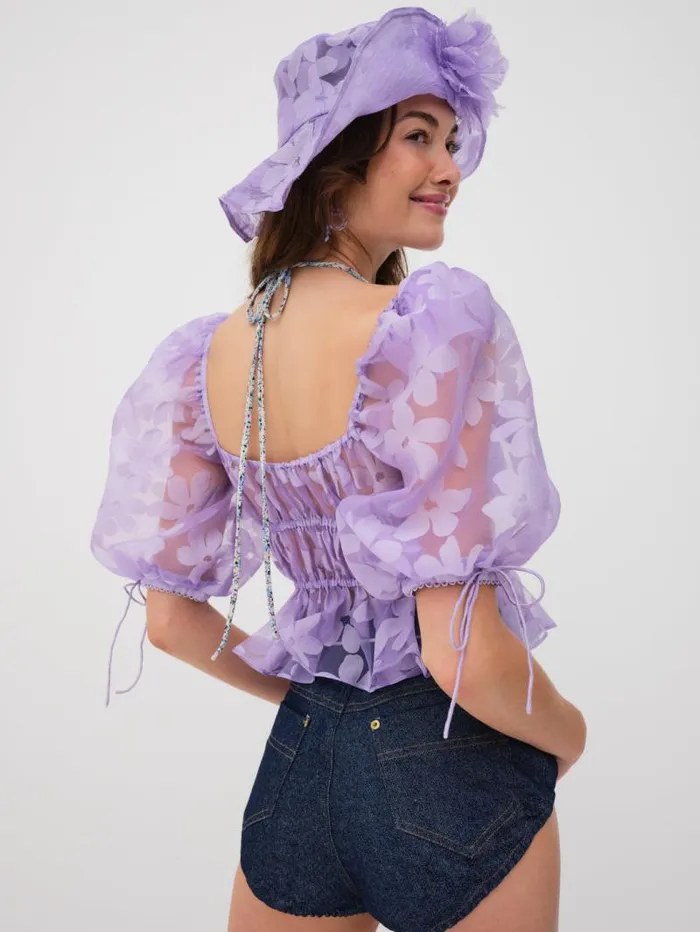 For Love and Lemons Tops Fran Top Purple 8211 Women For Love and Lemons Tops Fran Top Purple 8211 Women