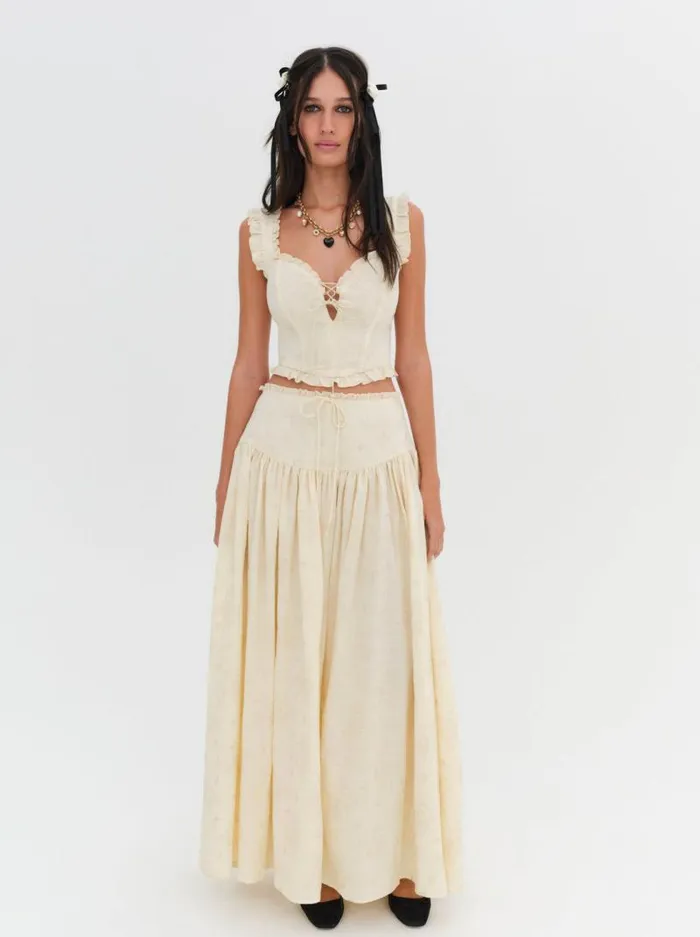 For Love and Lemons Tops Gigi Corset Top Beige 8211 Women For Love and Lemons Tops Gigi Corset Top Beige 8211 Women