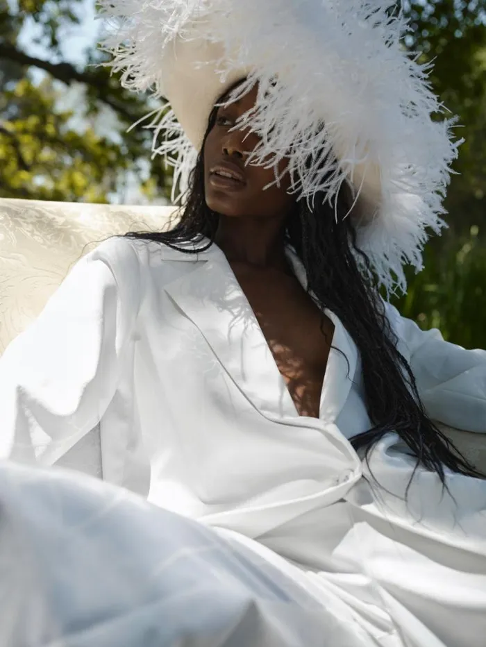 For Love and Lemons Tops Ruth Blazer White 8211 Women For Love and Lemons Tops Ruth Blazer White 8211 Women