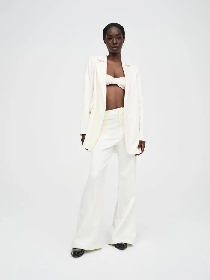 For Love and Lemons Tops Ruth Blazer White 8211 Women For Love and Lemons Tops Ruth Blazer White 8211 Women