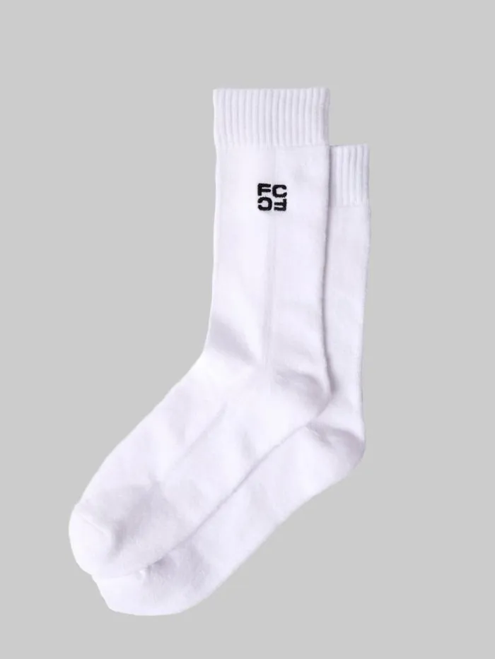 French Connection 3 Pairs Embroidered Sport Socks Blackgreywhite Men Underwear and Socks