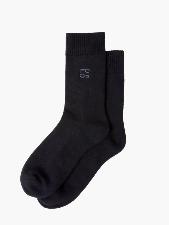 French Connection 3 Pairs Embroidered Sport Socks Blackgreywhite Men Underwear and Socks