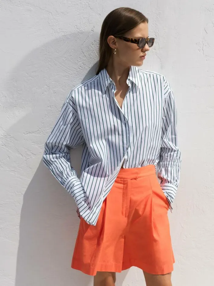 French Connection Alania City Shorts Coral Women Suits