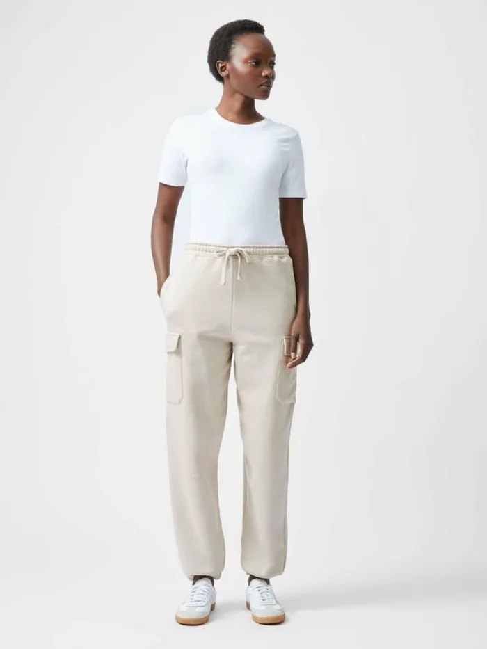French Connection Cargo Joggers Lgt Stone Women Trousers