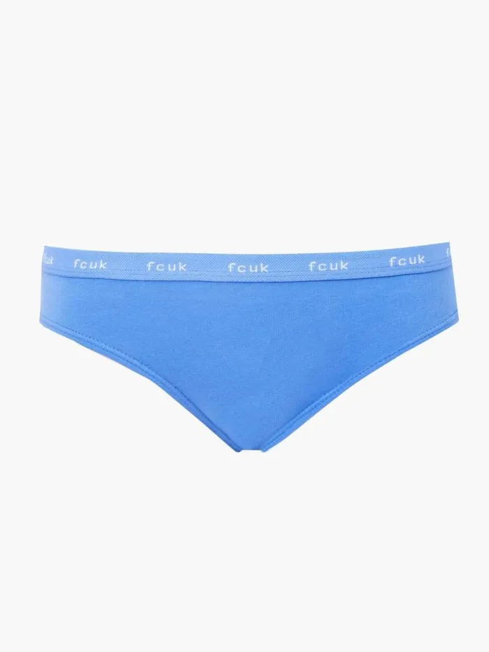 French Connection FCUK 3 Pack Briefs Navywhiteblue Women Underwear and Socks