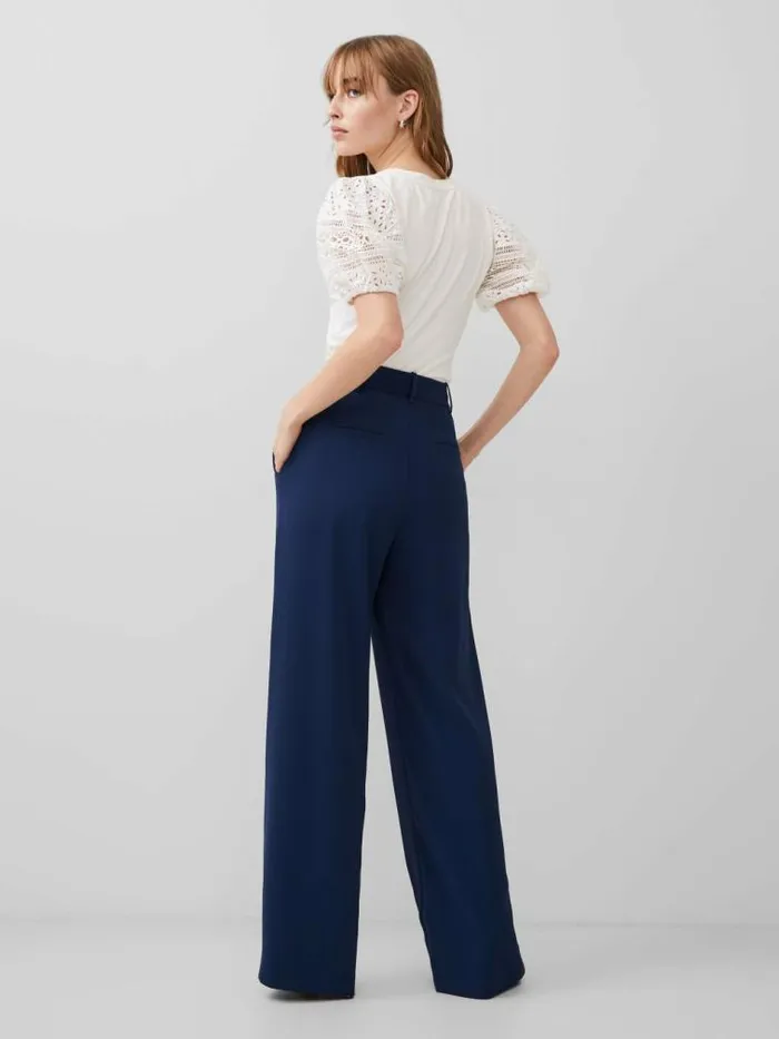French Connection Harrie Tailored Trousers Midnight Blue Women Trousers