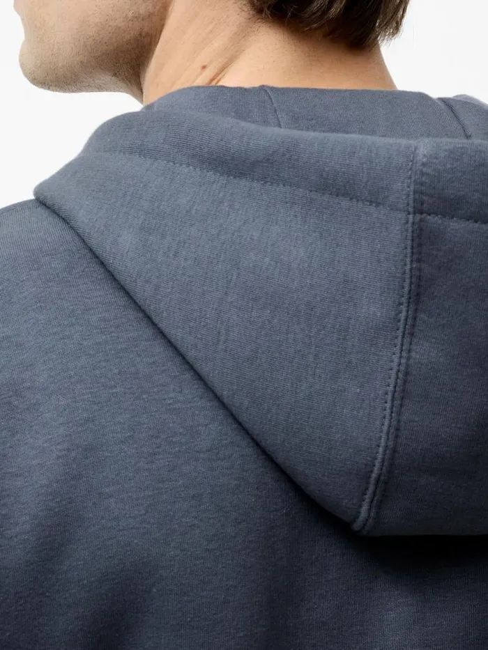 French Connection Kangaroo Hoodie Dark Grey Men Knitwear