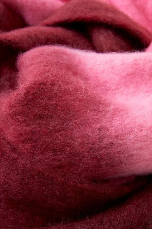 French Connection Ombre Soft Touch Scarf Pink Women Scarves