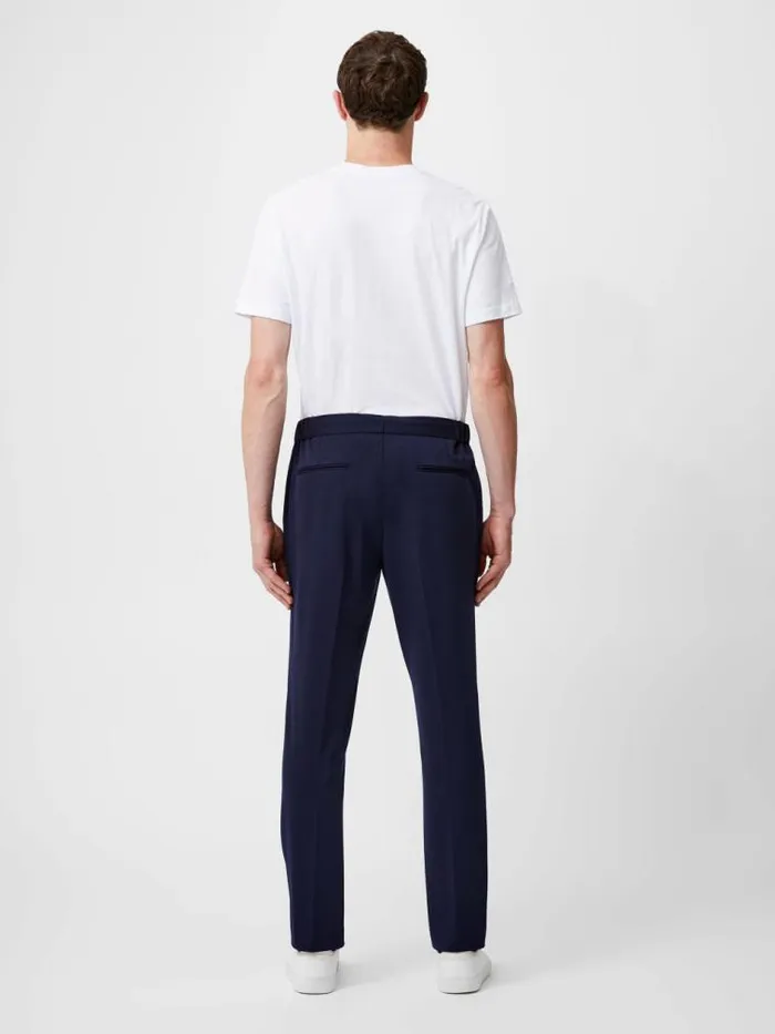 French Connection Stretch Knit Suit Trousers Marine Men Trousers