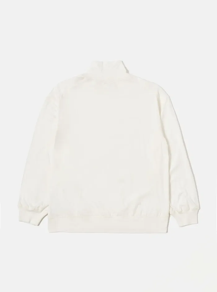 Funnel Neck Tee In Ecru Single Jersey Men Universal Works Tees