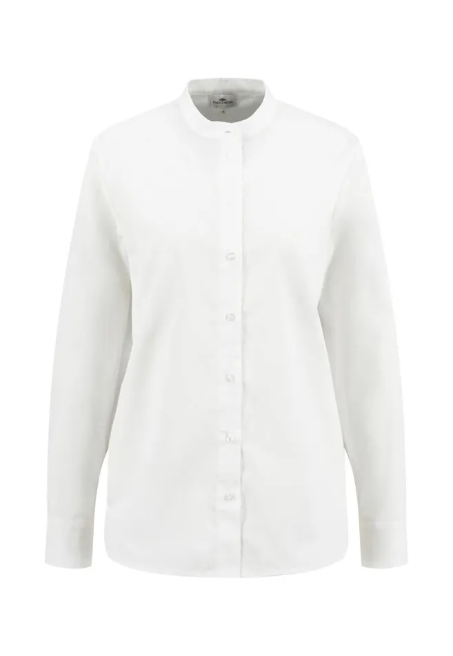 FYNCHHATTON Blouse Made Of Soft Cotton White Women Blouses