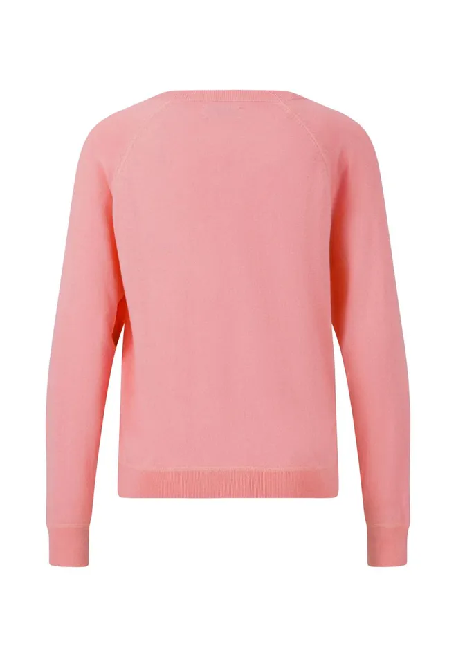 FYNCHHATTON Fine Knit Cardigan Made Of Cottonsilk Mix Bright Apricotfondant Pinkmilk Women Cardigan FYNCHHATTON Fine Knit Cardigan Made Of Cottonsilk Mix Bright Apricotfondant Pinkmilk Women Cardigan