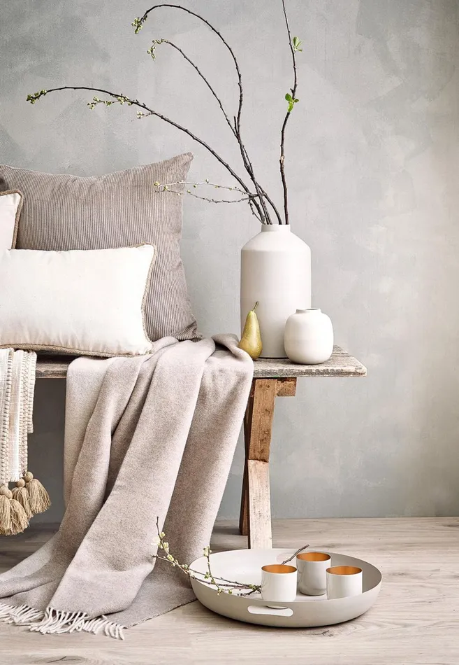 FYNCHHATTON Kibo Cashmere Plaid Nature Sandsalviacreamgreenbrowngray Silver Living Home Accessories FYNCHHATTON Kibo Cashmere Plaid Nature Sandsalviacreamgreenbrowngray Silver Living Home Accessories