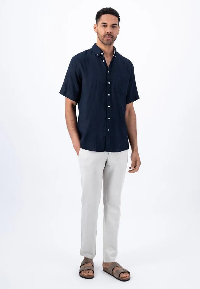 FYNCHHATTON Light Halbar Linen Shirt With Buttondown Collar Blushsummer Breezestoneleaf Greenwhitecrystal Bluedusty Olivenavy Men Shirts FYNCHHATTON Light Halbar Linen Shirt With Buttondown Collar Blushsummer Breezestoneleaf Greenwhitecrystal Bluedusty Olivenavy Men Shirts