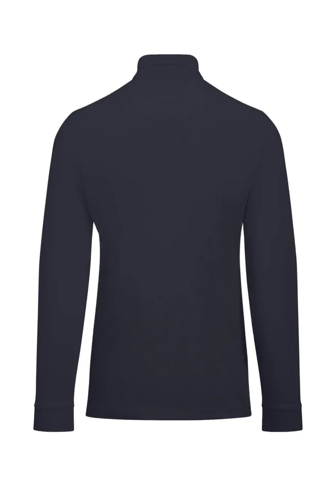 FYNCHHATTON Long sleeved Shirt Made Of Cotton With Turtleneck Offwhitenavyblack Men Tshirts