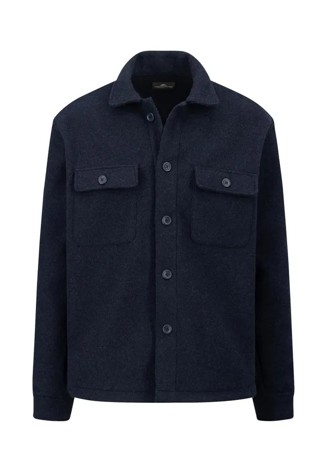 FYNCHHATTON Overhirt With A Styles Navyflame Men Shirts
