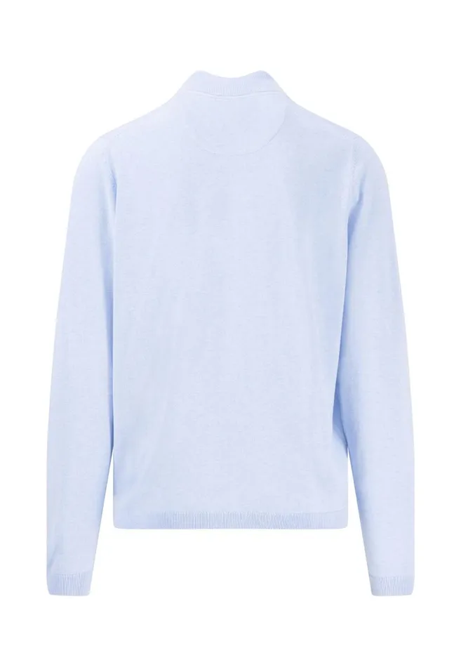 FYNCHHATTON Part Jacket With Stand up Collar In Plain Colors Summer Breezenavyturf Greennew Offwhite Men Cardigan