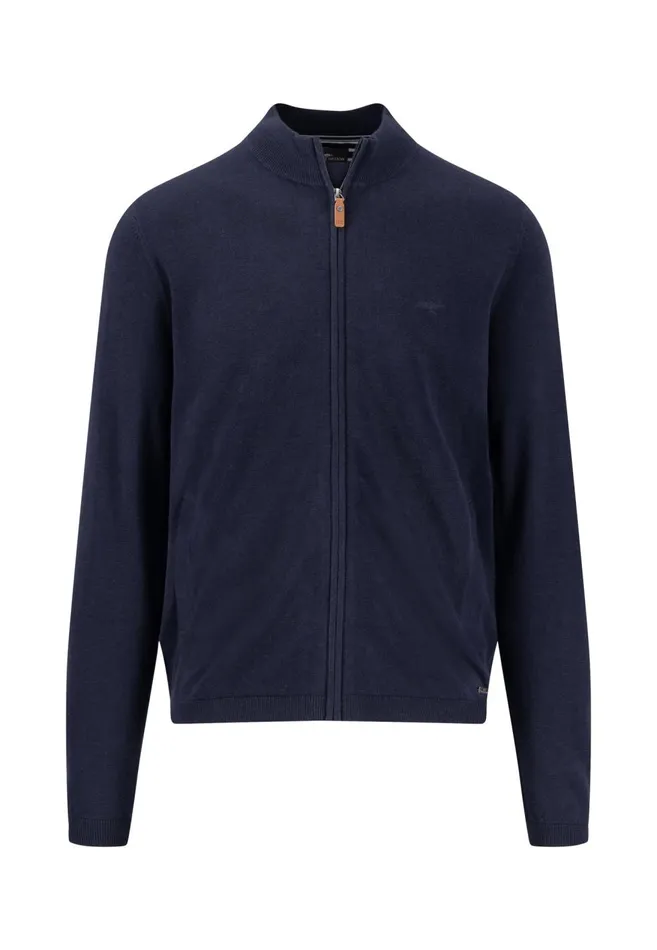 FYNCHHATTON Part Jacket With Stand up Collar In Plain Colors Summer Breezenavyturf Greennew Offwhite Men Cardigan