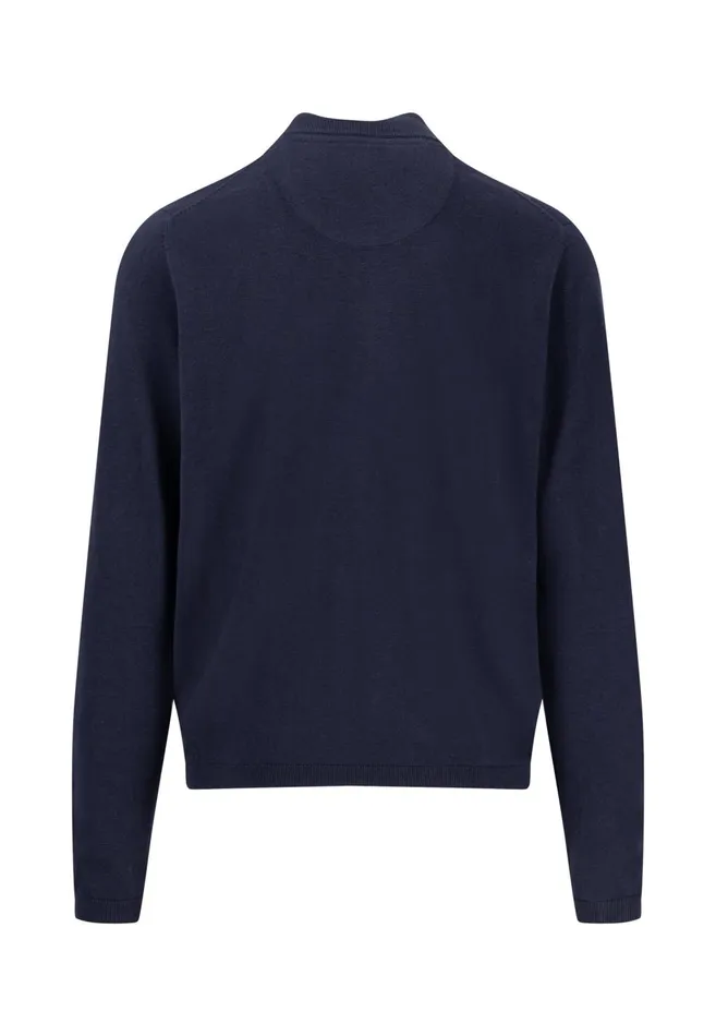FYNCHHATTON Part Jacket With Stand up Collar In Plain Colors Summer Breezenavyturf Greennew Offwhite Men Cardigan