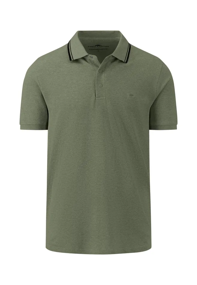 FYNCHHATTON Polo Shirt Made Of Pure Cotton With Strip Collar Summer Breezenavydusty Olivedusty Lavender Men Polo Shirt FYNCHHATTON Polo Shirt Made Of Pure Cotton With Strip Collar Summer Breezenavydusty Olivedusty Lavender Men Polo Shirt