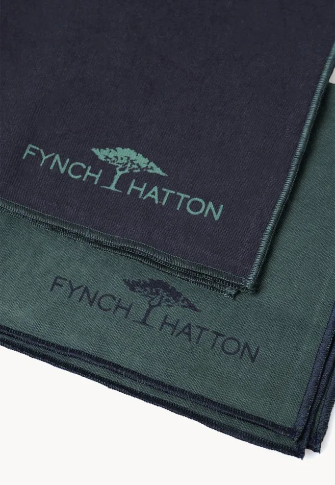 FYNCHHATTON Sandibe Napkins 4 Set Midnight Blueconifer Living Kitchen Accessories