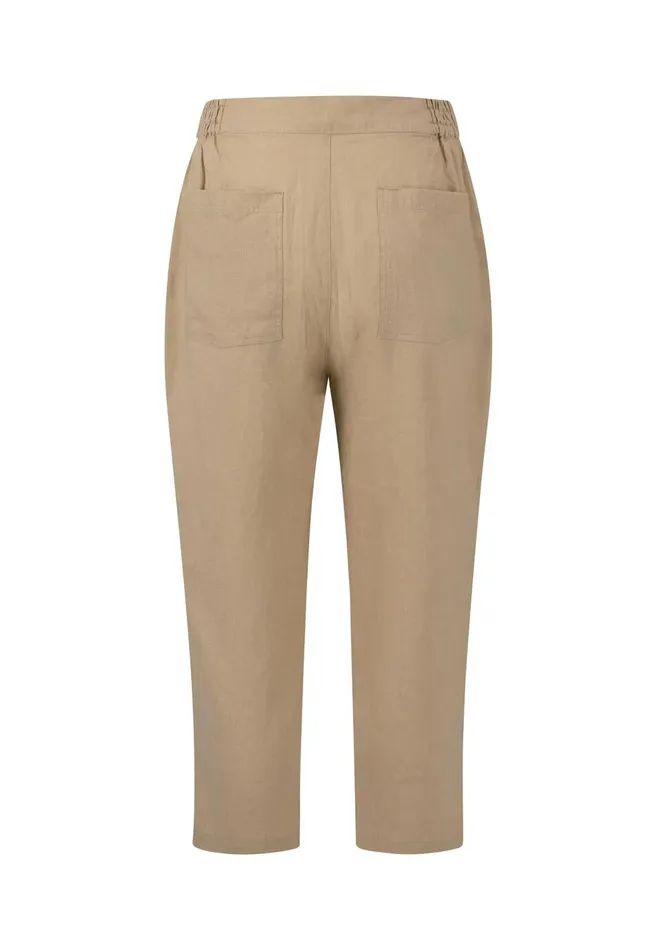 FYNCHHATTON Soft 78 Pants Made Of Linen Whitereed Greensafari Beigeblackbright Apricot Women Pants FYNCHHATTON Soft 78 Pants Made Of Linen Whitereed Greensafari Beigeblackbright Apricot Women Pants