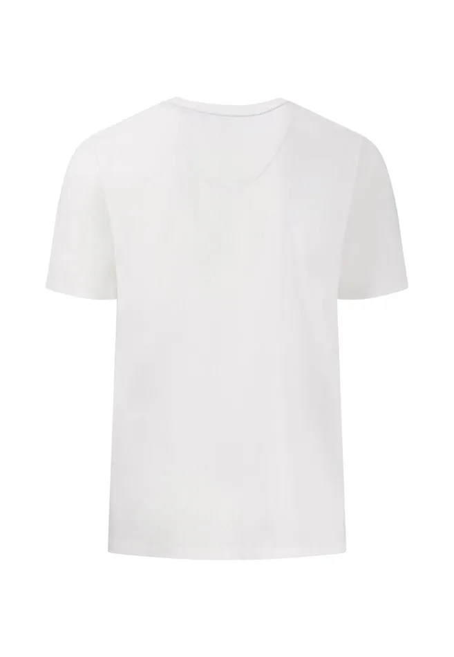 FYNCHHATTON Tshirt Made Of 100 Cotton With A Logodail Peesummer Breezenavyturf Greennew Offwhite Men Tshirts