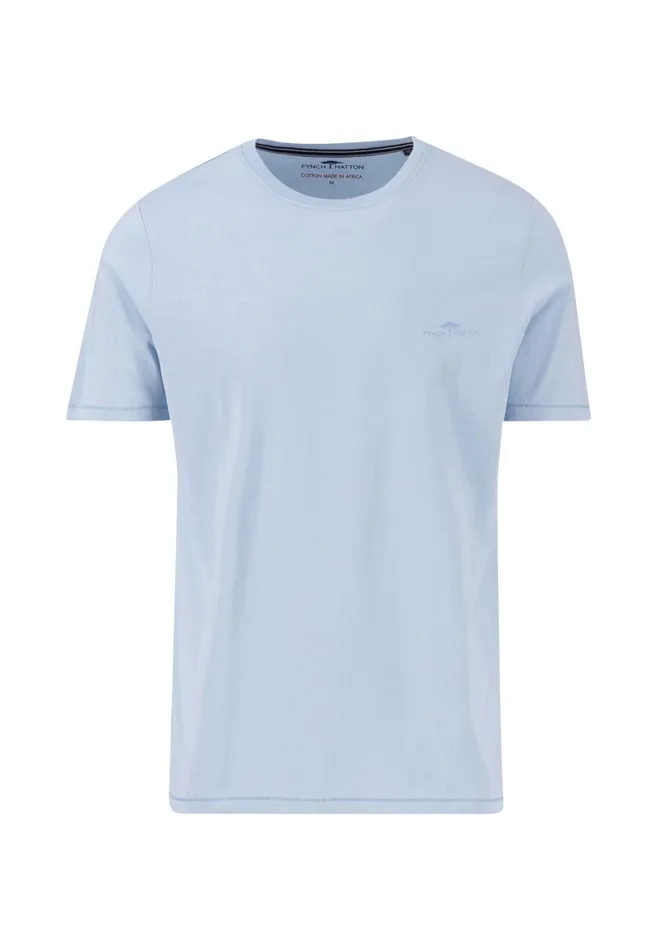 FYNCHHATTON Tshirt Made Of 100 Cotton With A Logodail Peesummer Breezenavyturf Greennew Offwhite Men Tshirts