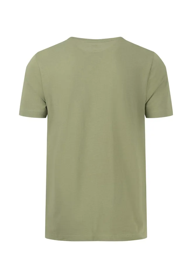 FYNCHHATTON Tshirt With A Round Neckline Dark Emeraldvibrant Bluerustlight Khakicloud Bluegrass Greenflamepale Blush Men Tshirts