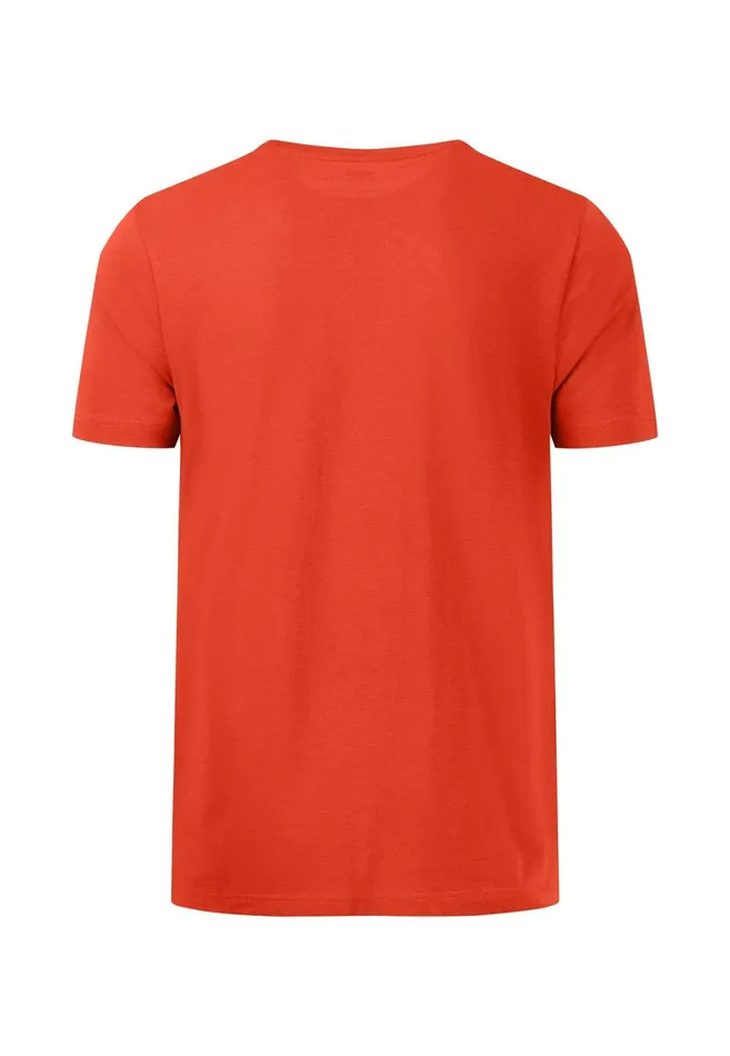FYNCHHATTON Tshirt With A Round Neckline Dark Emeraldvibrant Bluerustlight Khakicloud Bluegrass Greenflamepale Blush Men Tshirts