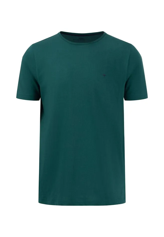 FYNCHHATTON Tshirt With A Round Neckline Dark Emeraldvibrant Bluerustlight Khakicloud Bluegrass Greenflamepale Blush Men Tshirts