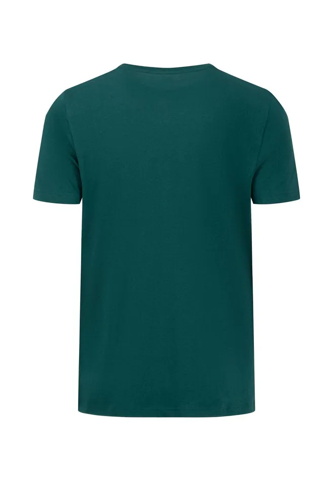 FYNCHHATTON Tshirt With A Round Neckline Dark Emeraldvibrant Bluerustlight Khakicloud Bluegrass Greenflamepale Blush Men Tshirts