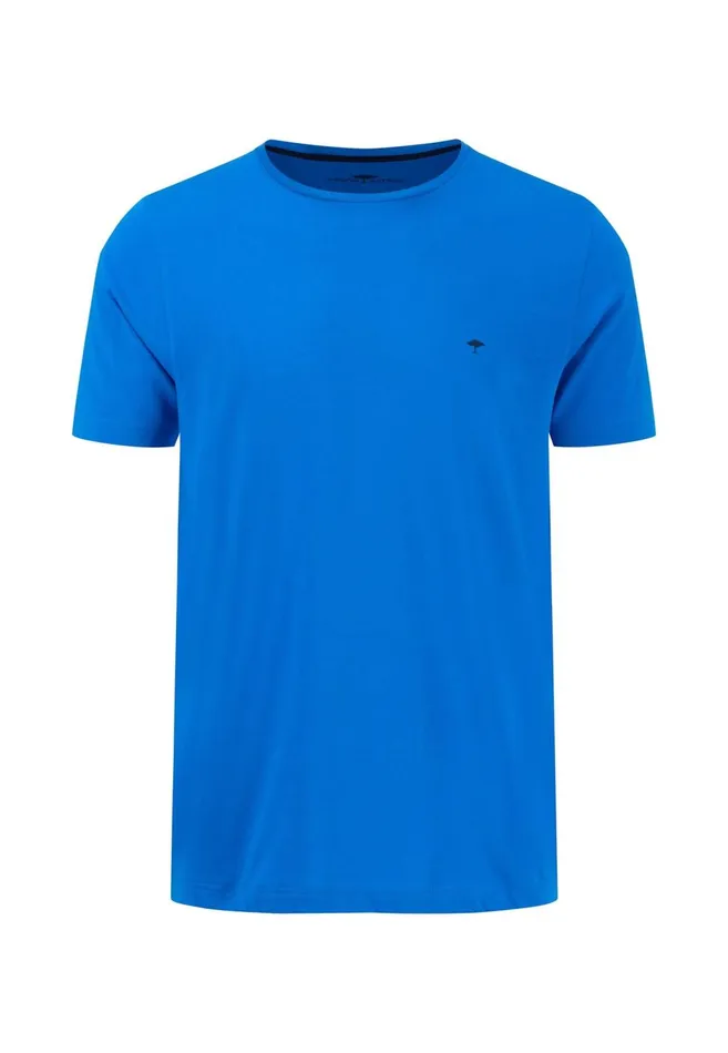 FYNCHHATTON Tshirt With A Round Neckline Dark Emeraldvibrant Bluerustlight Khakicloud Bluegrass Greenflamepale Blush Men Tshirts