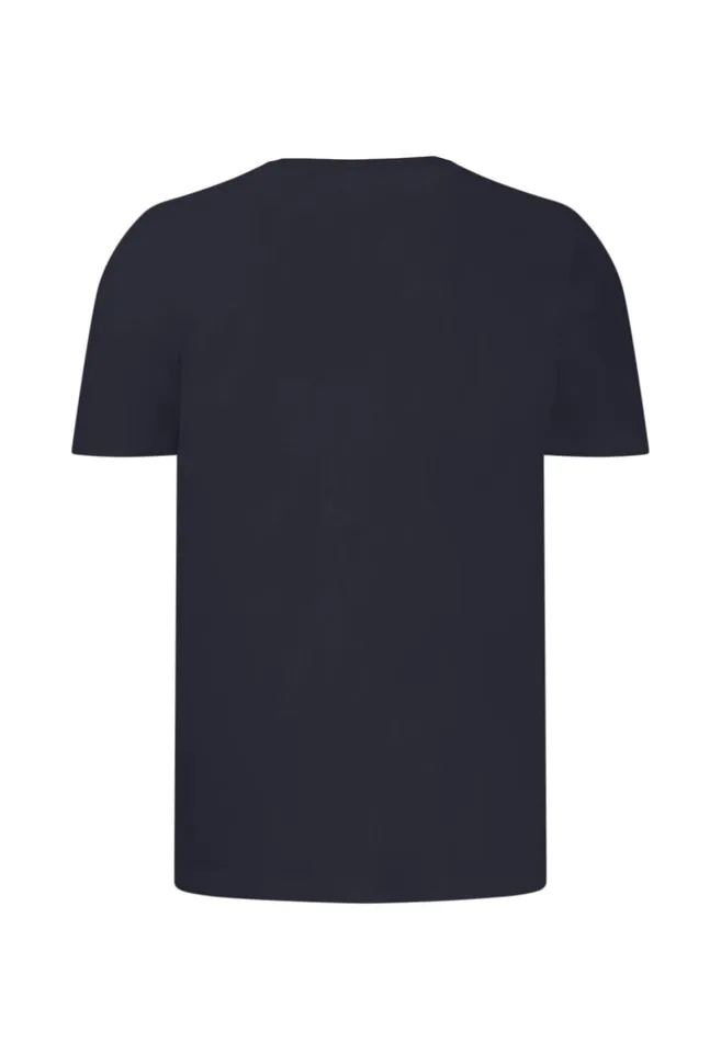 FYNCHHATTON Tshirt With A Round Neckline Summer Breezenavynew Offwhite Men Tshirts