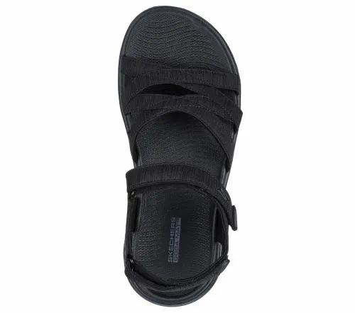GO WALK FLEX Sandal 8211 Sunshine Black Women SKECHERS Sandals