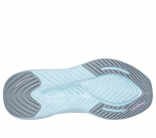 GO WALK MAX Walker 8211 Vea Gray Aqua Women SKECHERS Lace Up